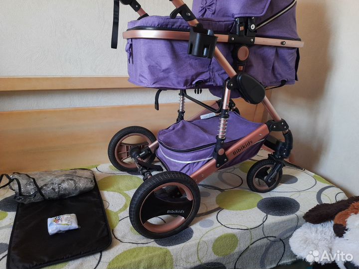 Коляска трансформер Bibikids