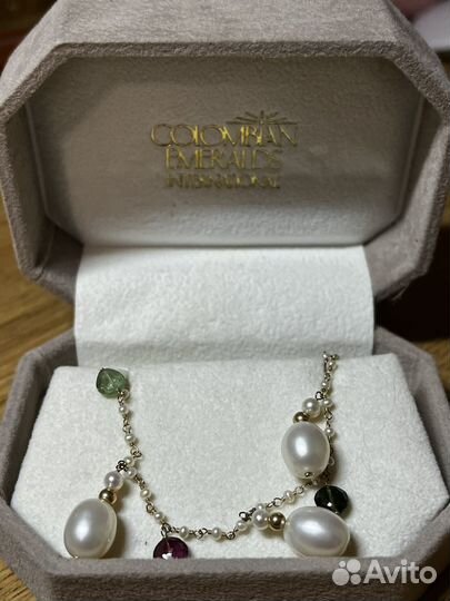 Colombian Emeralds International колье