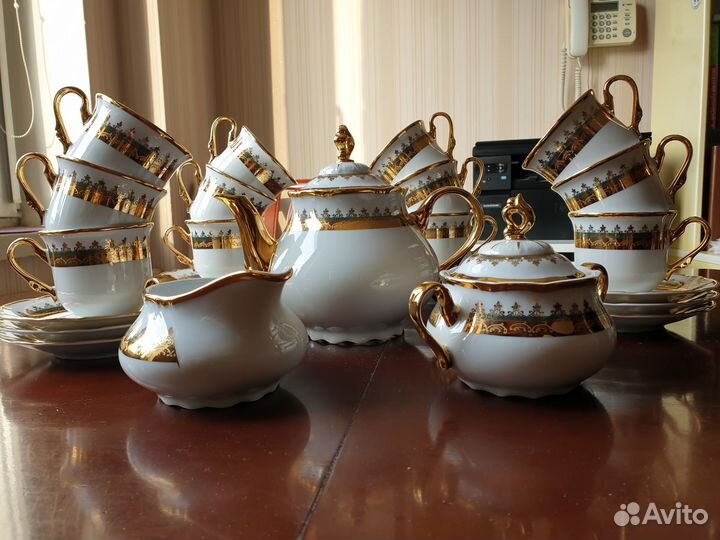 Чайный сервиз Constance 12 персон Фарфор Чехия