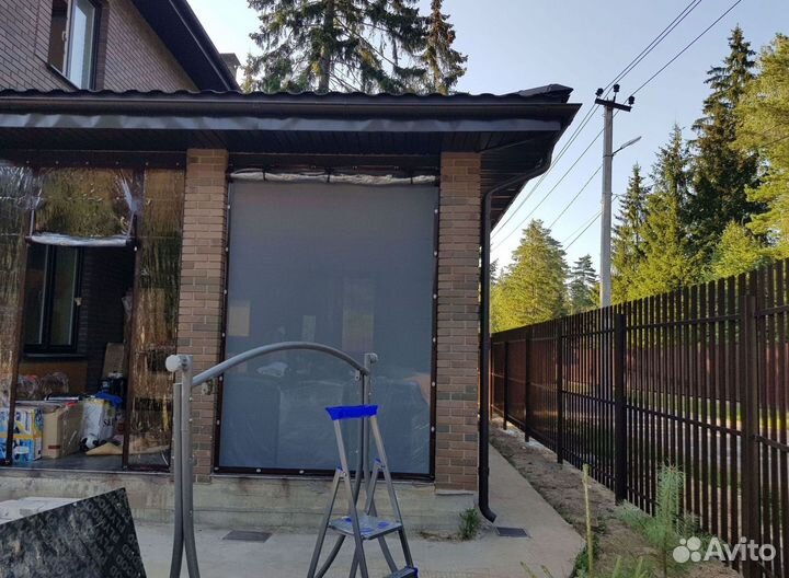 Тонированные мягкие окна