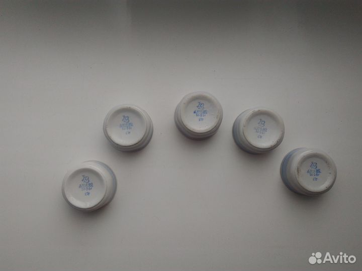 Фарфоровые солонки СССР