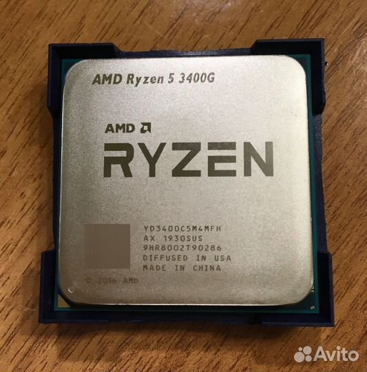 Процессор AMD Ryzen 5 3400G