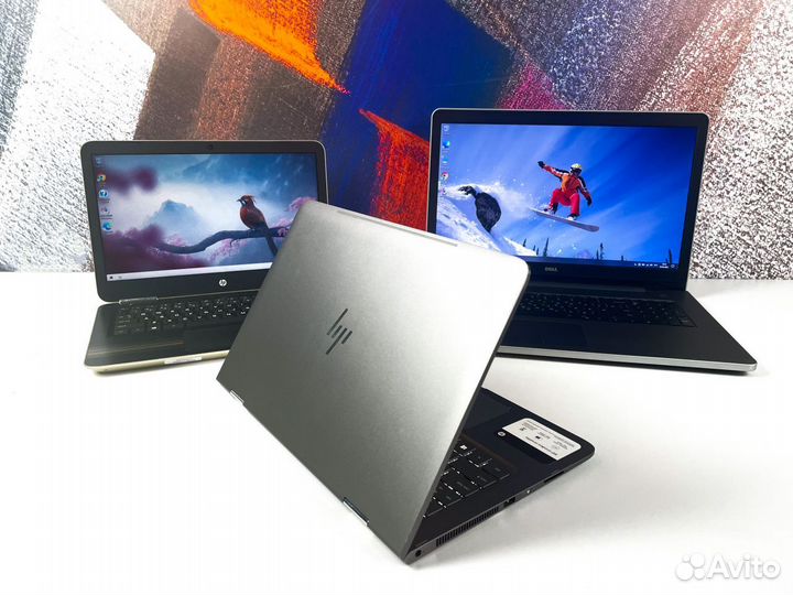 Ноутбуки HP / Dell + i5 / i7 + IPS + SSD