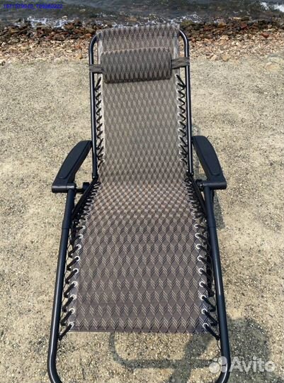 Кресло шезлонг раскладное (Арт.57145)