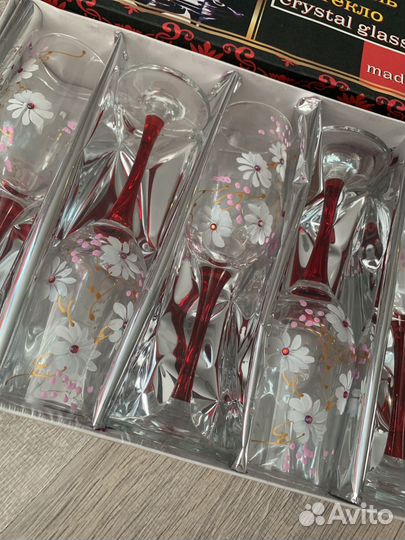 Набор бокалов (хрусталь)