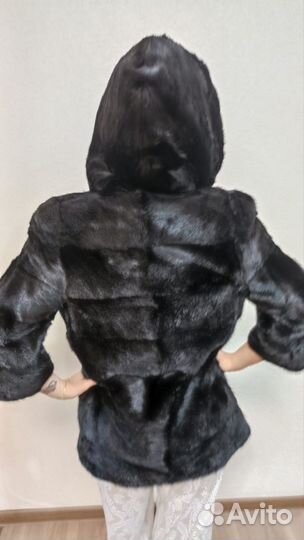 Шуба норковая (S) 42 размер