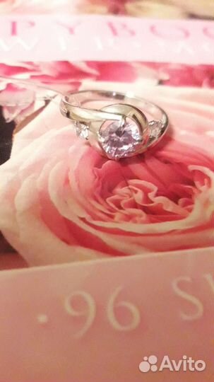 Кольцо серебряное 925