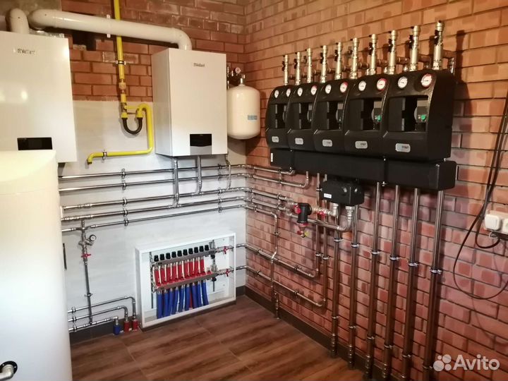 Отопление, водоснабжение, теплый пол в Волгограде