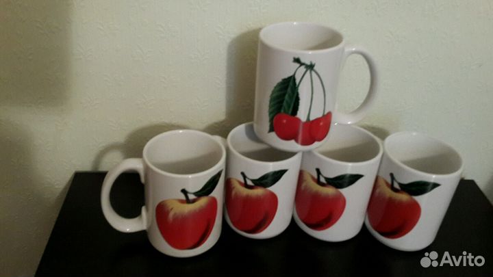 Кружки(бокалы 6шт)