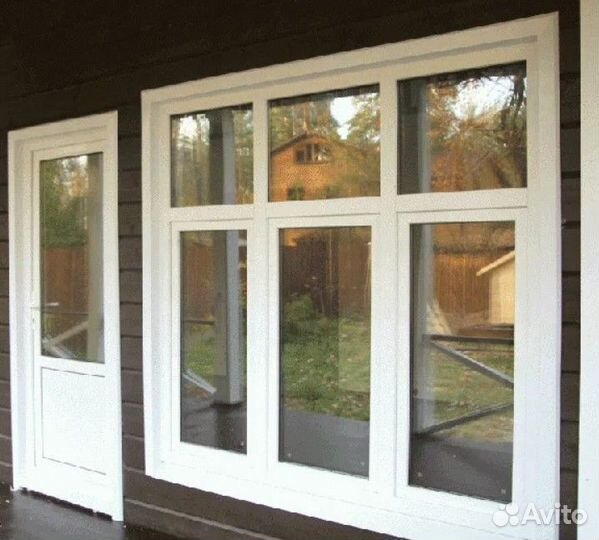 Остекление дома окна пластиковые пвх