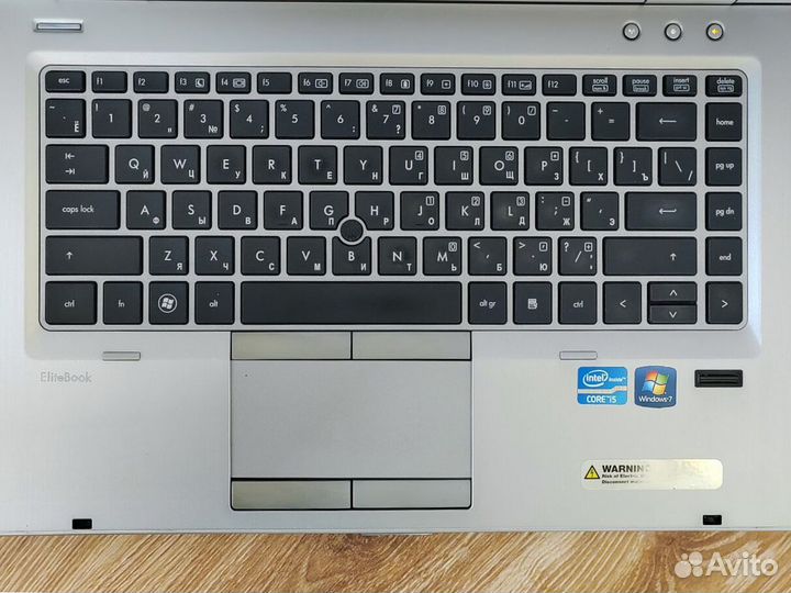 Домашний Ноутбук 8gb HD14 Core i5 SSD HP EliteBook