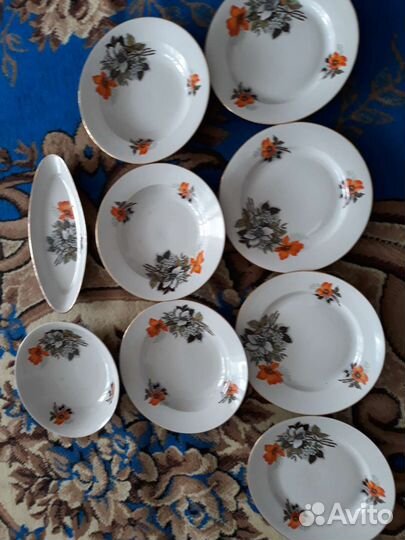 Столовый сервиз фарфор СССР