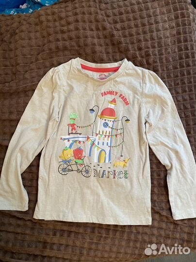 Детские вещи пакетом для девочки 110 116