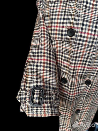 Плащ женский в клетку