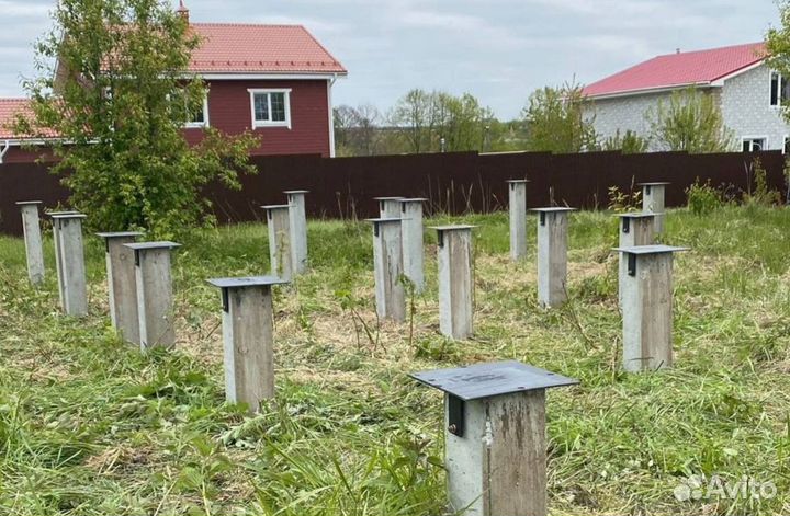 Сваи жб Фундамент из жб свай Монтаж свай