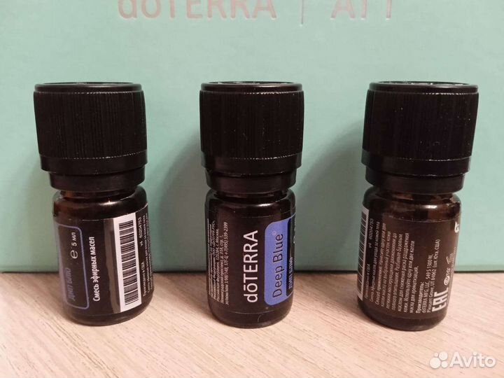 Эфирное масло Doterra Deep Blue