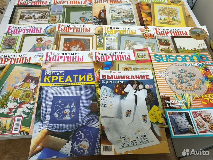 Журналы по вышивке крестом