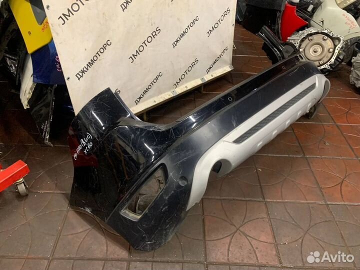 Бампер задний Вольво XC60 Volvo XC60 чёрный