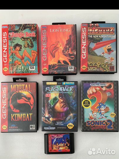 Лицензионные игры sega genesis
