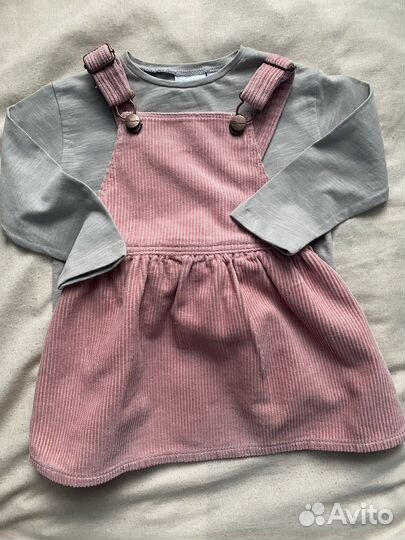 Сарафан и лонгслив для девочки zara