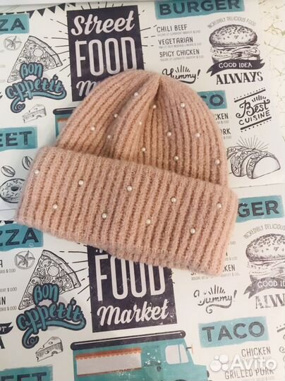 Шапка zara женская