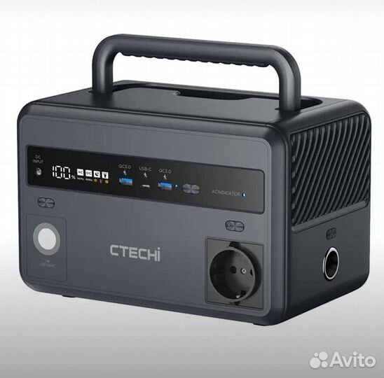 Походный повербанк 300w Ctechi акб LiFePo4 220v