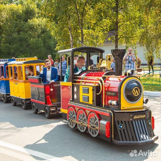 Аренда аттракциона детский паровозик