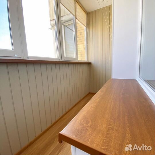 Отделка балконов