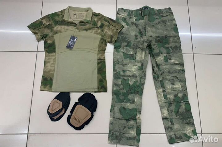 Летний костюм с наколенниками Мох Комбат Люкс