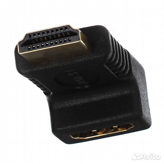 Переходник адаптер аудио-видео Г-образный hdmi