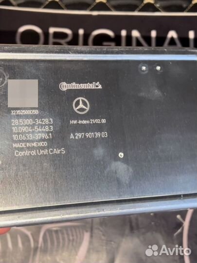 Блок модуль пневмо компрессор mercedes w223