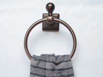 Держатель для полотенца круглый медный кольцо