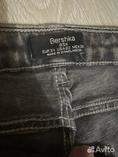 Джинсы bershka skinny 34