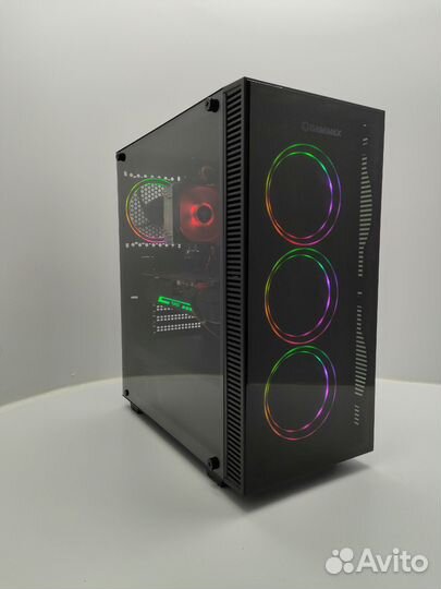 Компьютер Ryzen 5 3600X + GTX 1070 8GB + SSD 512GB