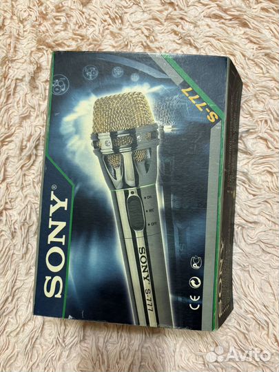 Микрофон для караоке sony