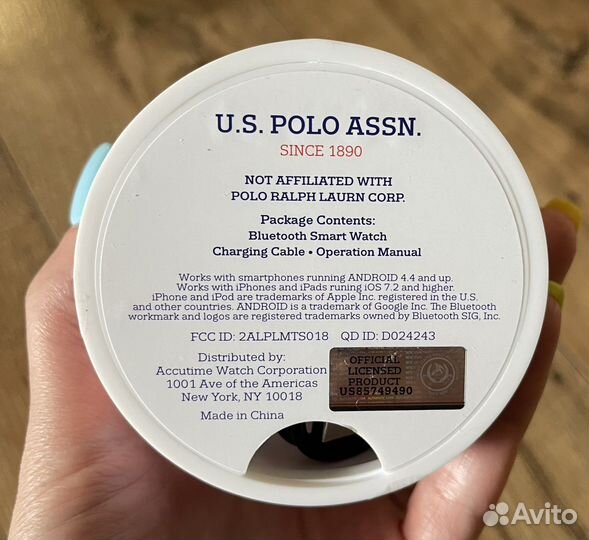 Смарт часы U.S. Polo assn оригинал