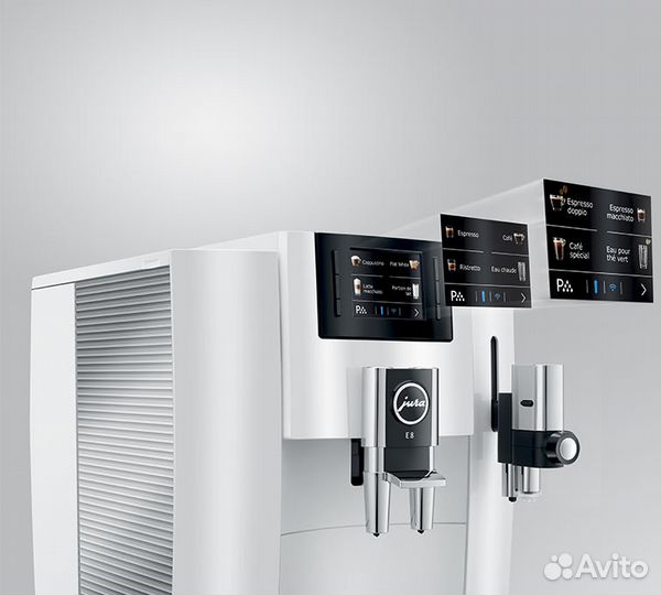 Кофемашина Jura E8 piano white