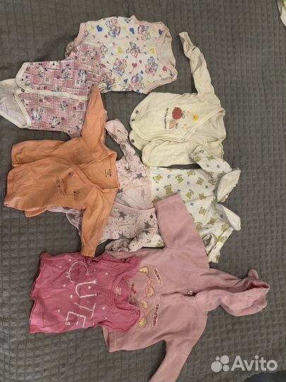 Детские вещи пакетом на девочку 56
