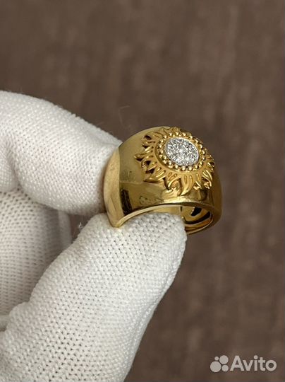 Кольцо из золота с брил Carrera y Carrera