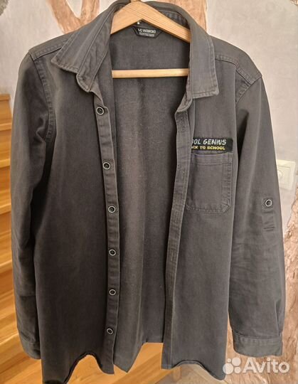 Джинсовая рубашка