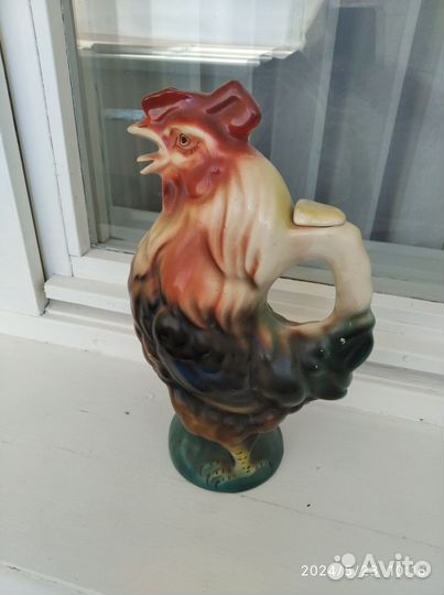 Петух керамический СССР