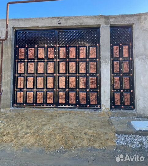 Кованые ворота классика