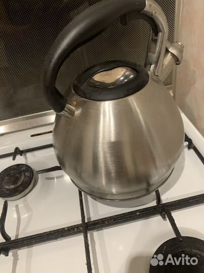 Чайник со свистком Hoven 3 л, чайник эмаль 2л