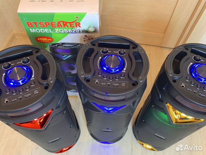 Музыкальная колонка с блютуз радио