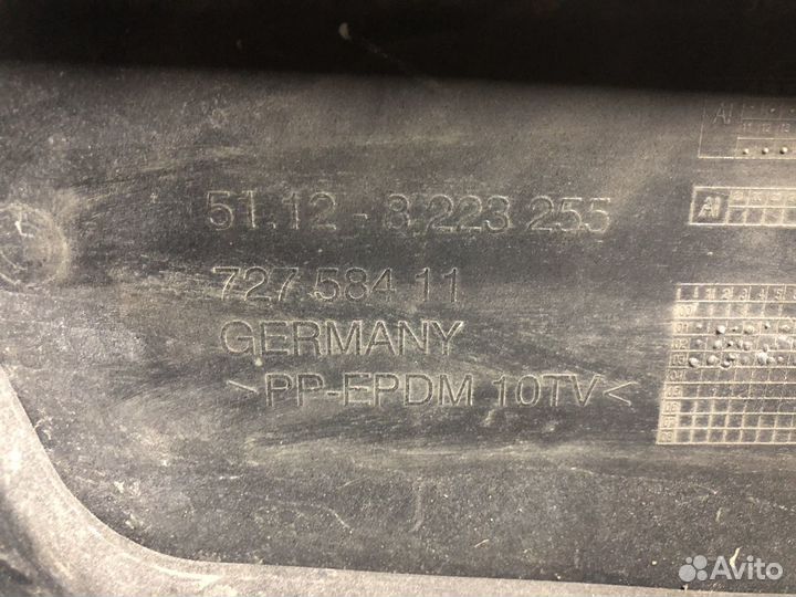 Бампер задний BMW 7 серия E65 E66