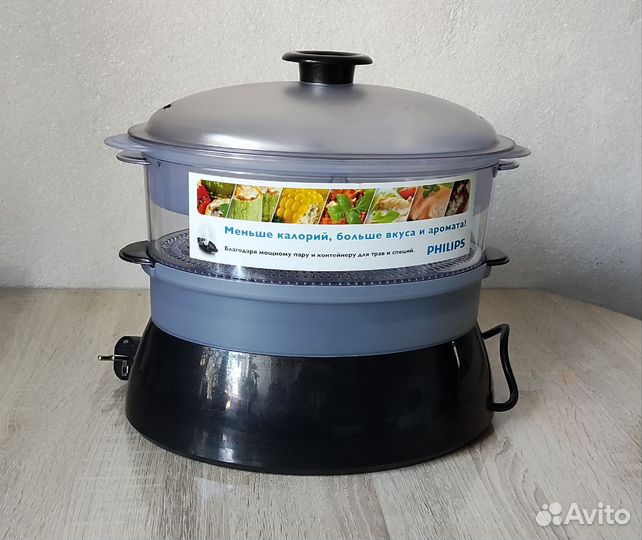 Новая пароварка philips hd 9139