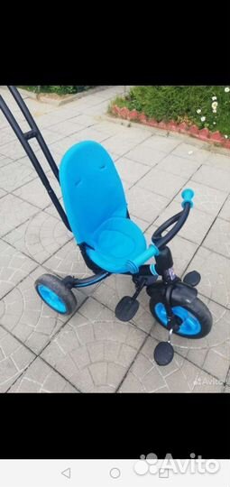 Детский трехколесный велосипед бу