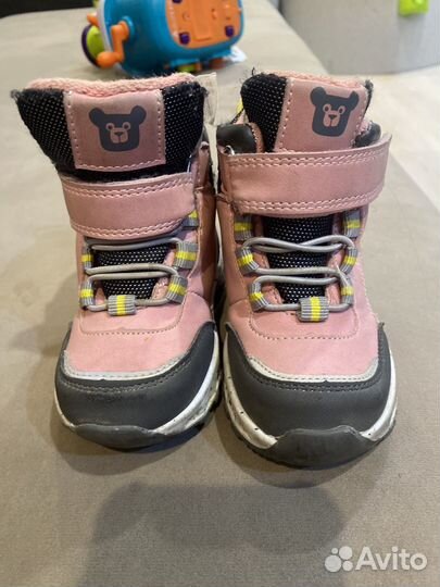 Ботинки зимние для девочки 21 размер