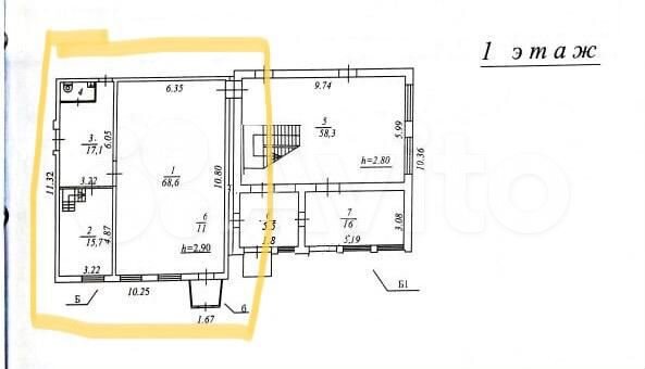Торговая площадь, 70 м²