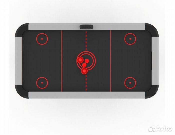 Большой аэрохоккей для детей новый, 7 футов
